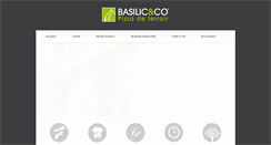 Desktop Screenshot of basilic-and-co.com